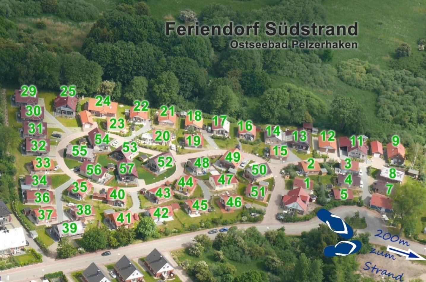 Feriendorf Suedstrand Haus 33 Pelzerhaken Bagian luar foto
